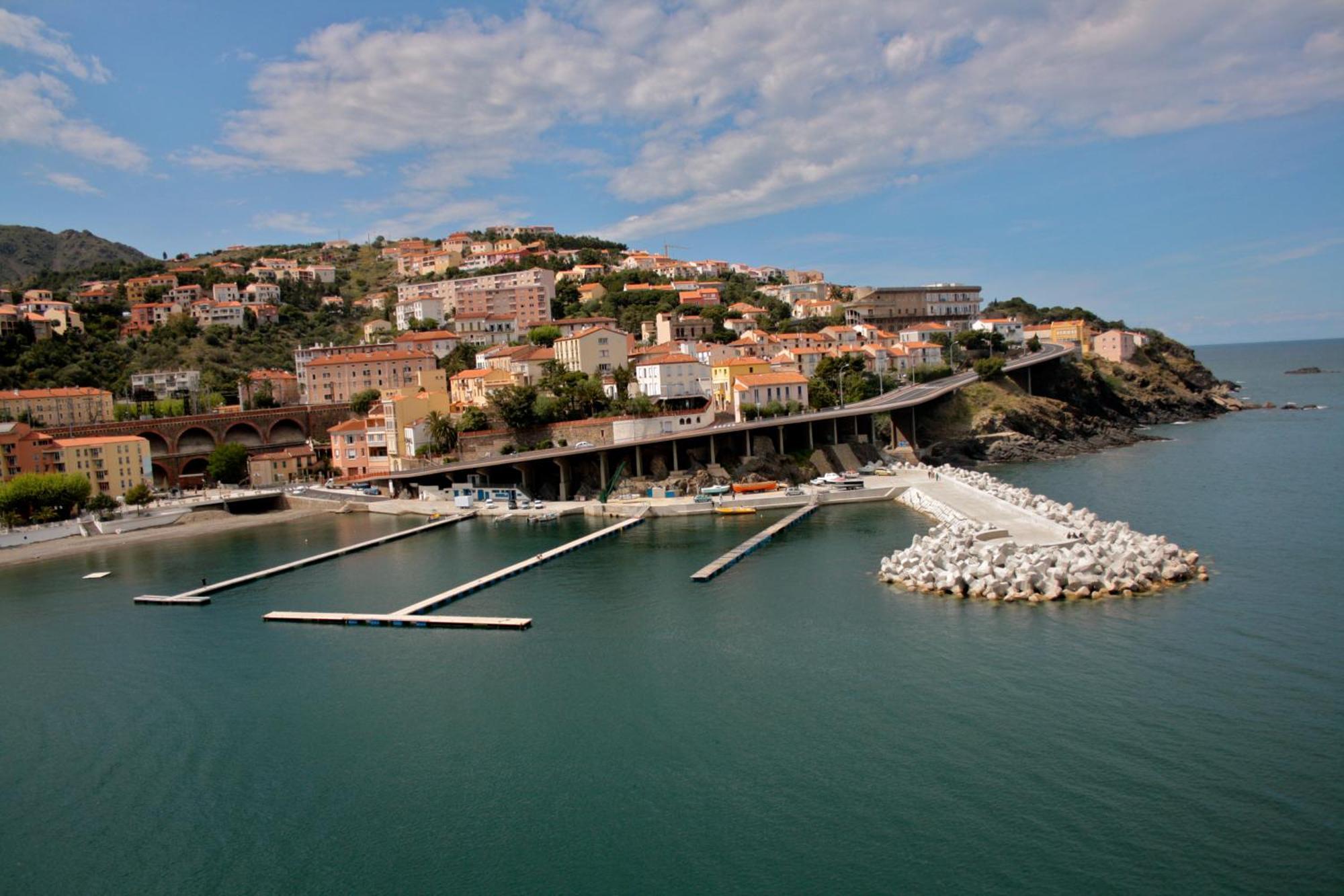 Hotel La Vigie - Face A La Mer Cerbère Exteriör bild